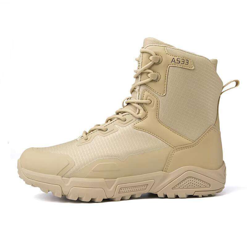 Men's Outdoor Hiking Men High Cut Microfiber LeatherBoots Mens Tactical Trekking Boots Custom Shoes