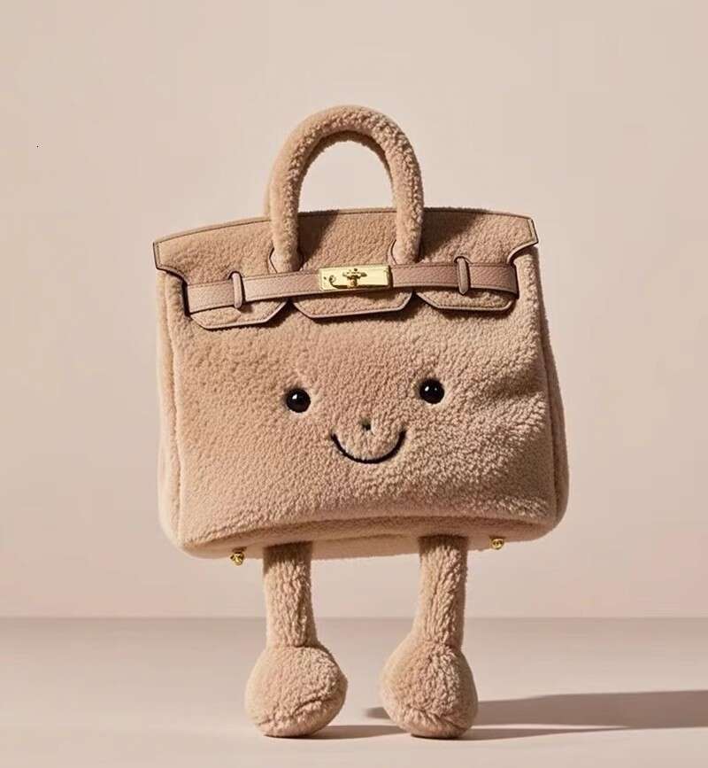 Hot selling Cute Plush Storage Bag Tote Crossbody Bag Large Capacity Daily Handbag Shoulder Bag Dual Purpose Bag Gift for Women designer bag