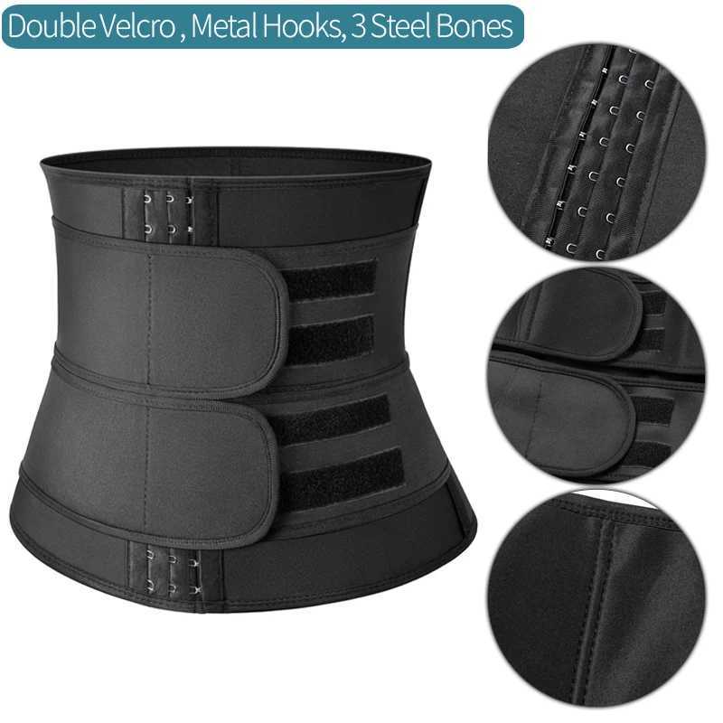 Neoprene Waist Trainer Corset for Men Workout Sauna Trimmer Belt Weight Loss Sweat Sports Girdle Compression W250616