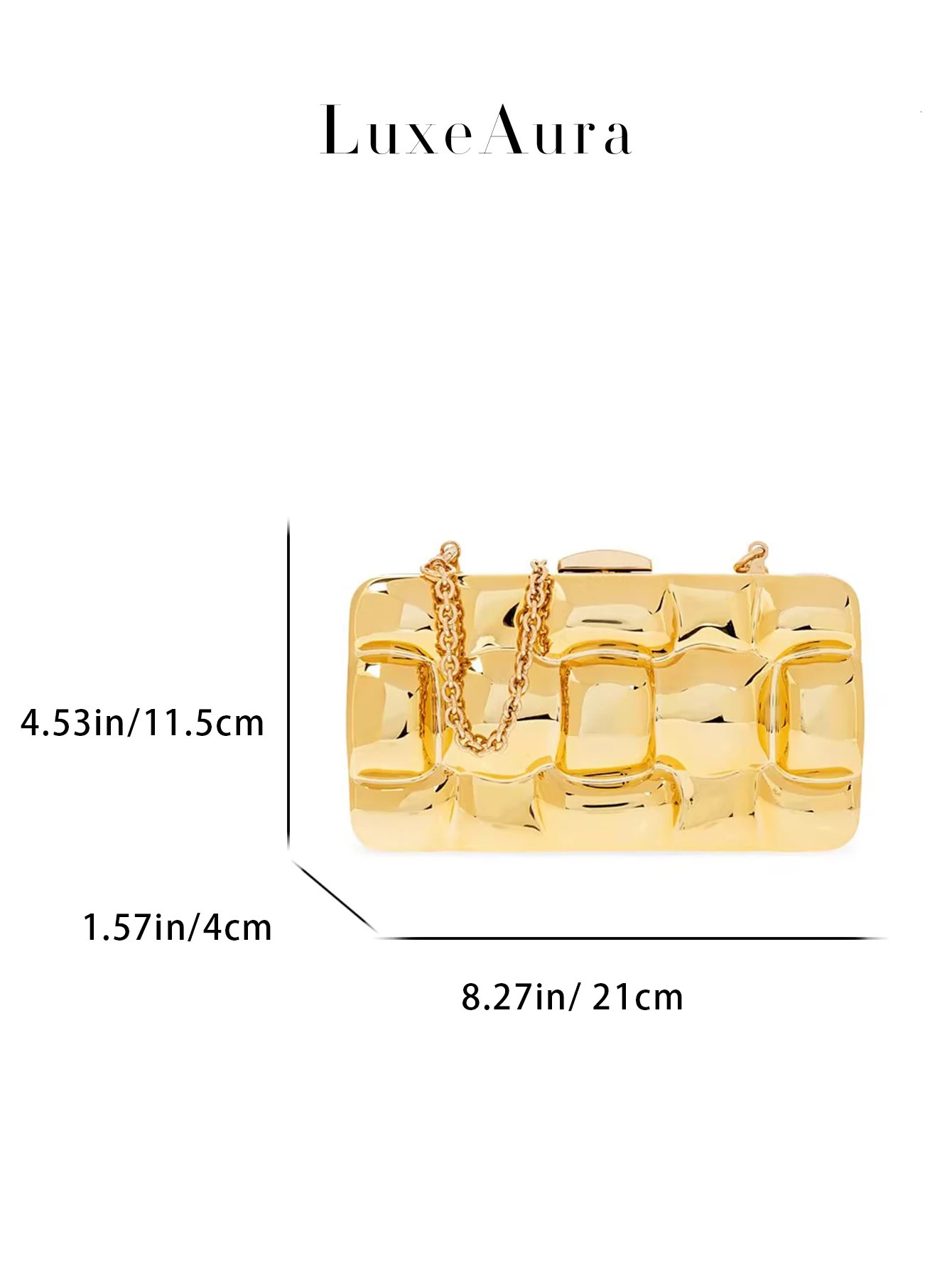 European and American Style Acrylic Evening Bag Ladies Clutch with Fashionable ConcaveConvex Muscle Design MetalLike Re 250614