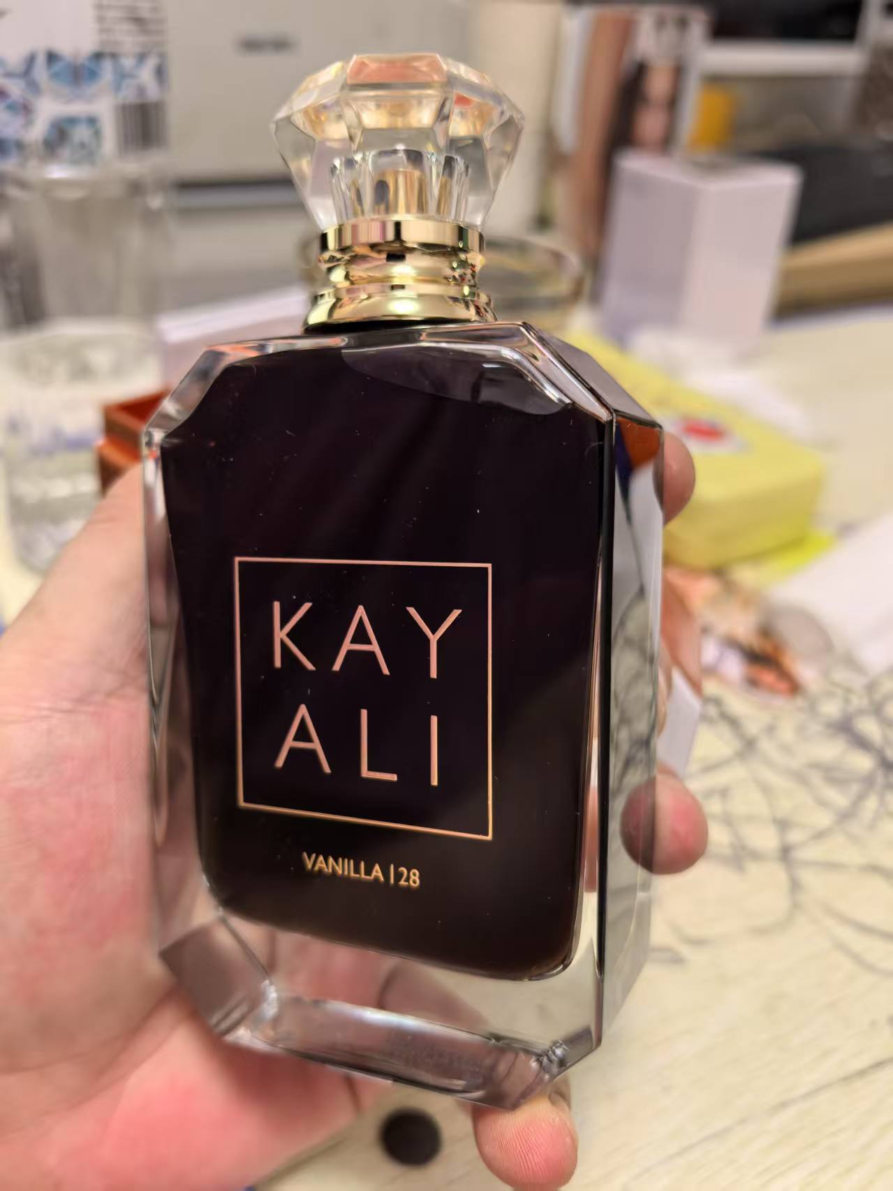 Kayali Vanilla 28 Perfume 100ml Eau De Parfum Men Woman Fragrance 3.4oz Long Lasting Smell Designer Brand EDP Man Women Neutral Cologne Spray