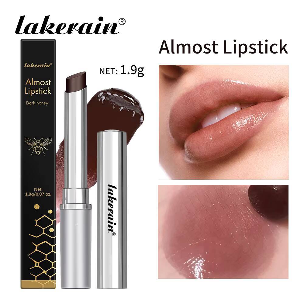 Creamy Texture Black Honey Balm Lipstick Long Lasting Hygienic Moisturizing Lips Plumper Nourish Makeup Lip Care Cosmetics happy