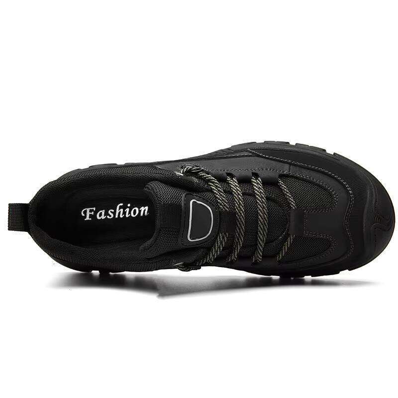 High Quality Men's Outdoor Climbing Breathable Upper Light Weight Wear-resistant Hiking Shoes for Men