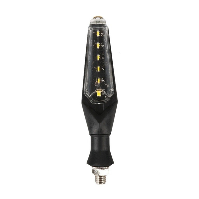 LED Double-sided constant-direction lamp 24-60V High Brightness Strong Motorcycle Modified Headlight Racing Indicator Signal Light turn signal 2 pcs