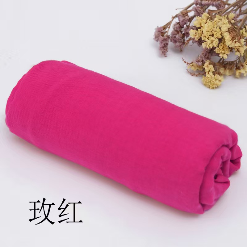 T980 photography cotton and linen scarf female desert sunscreen shawl seaside travel scarf