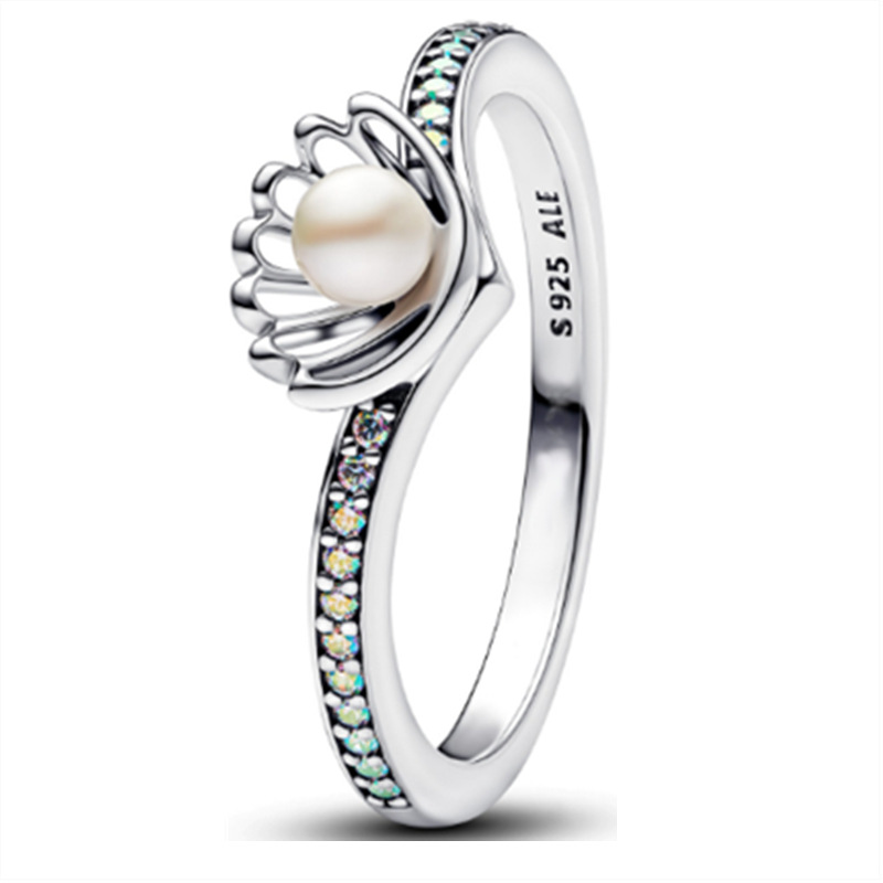 Fashion Women Men Simple Letter Rings Stainless Steel Silver Rose Gold Red Stone Zircon Jewelry A Gift