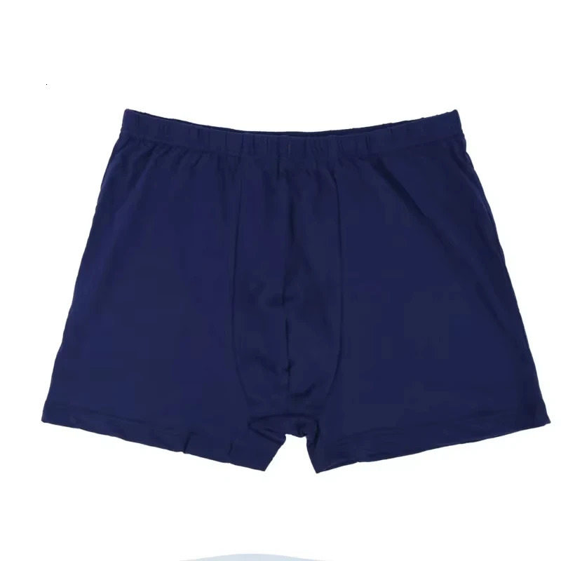 4Pcs 100% Cotton Mens Boxer Briefs Plus Size 8XL-10XL Loose Fit Underwear Big Tall Soft Breathable Anti-Chafing Men Underpants 250614