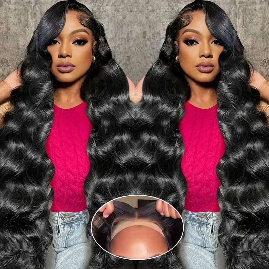 Body Wave Glueless 9x6 7x5 HD Closure Wig Human Hair 4x6 5x5 Pre Cut Lace Wigs for Women Indian PrePlucked Ready to Wear