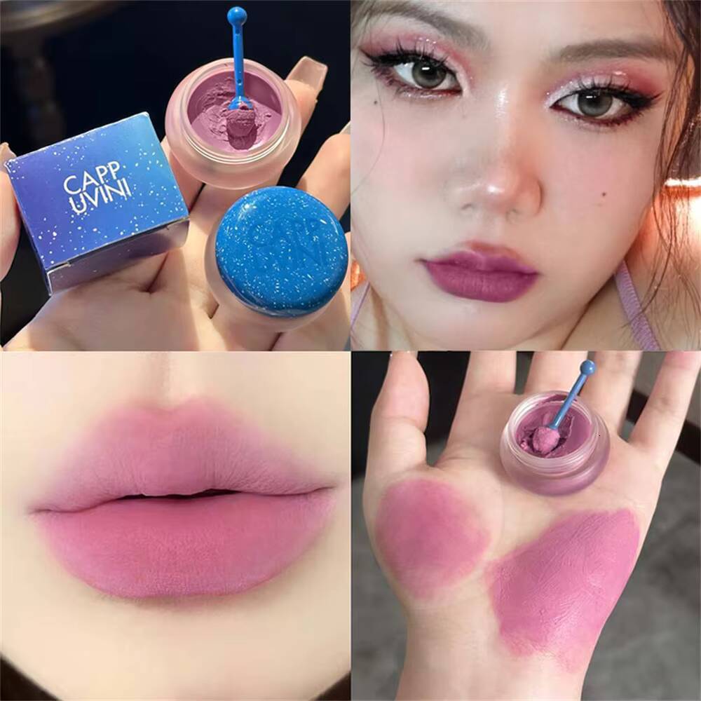 Slightly Drunk Rose Canned Mud Mist Lipstick Moisturizing Velvet Matte Mousse Solid Lip Gloss Rouge Cream Tint Lips Makeup happy