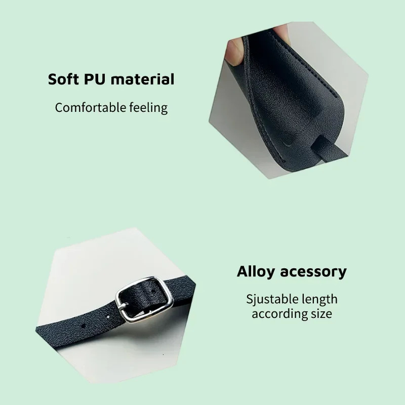 Travel Luggage Tag for Women Men Suitcase Identifier Label Baggage PU Leather Boarding Bag Name ID Address Holder Accessory 250616