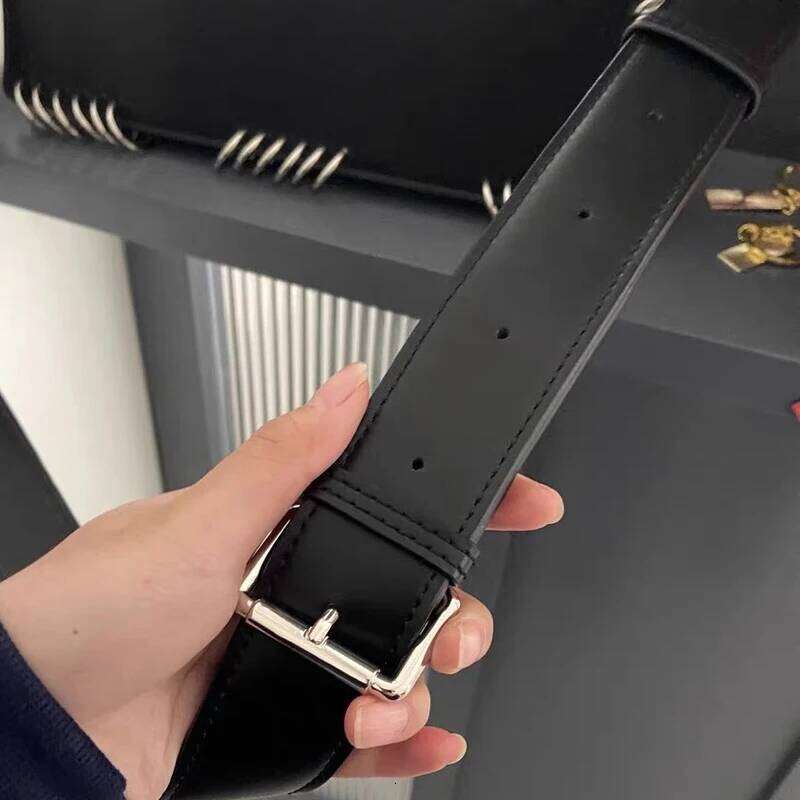 Women's Bags Designer Moto & Biker Bags For Women Designer Handbag And Purses New In PU Metal Ring Decoration Long Strip Underarm Shoulder