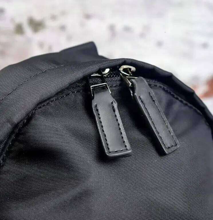 1017 ALYX 9Sm Double Zipper Tactical Chest Satchel Men's And Women's Tide Hip Hop Backpack 1:1 Student Trend Bag Black