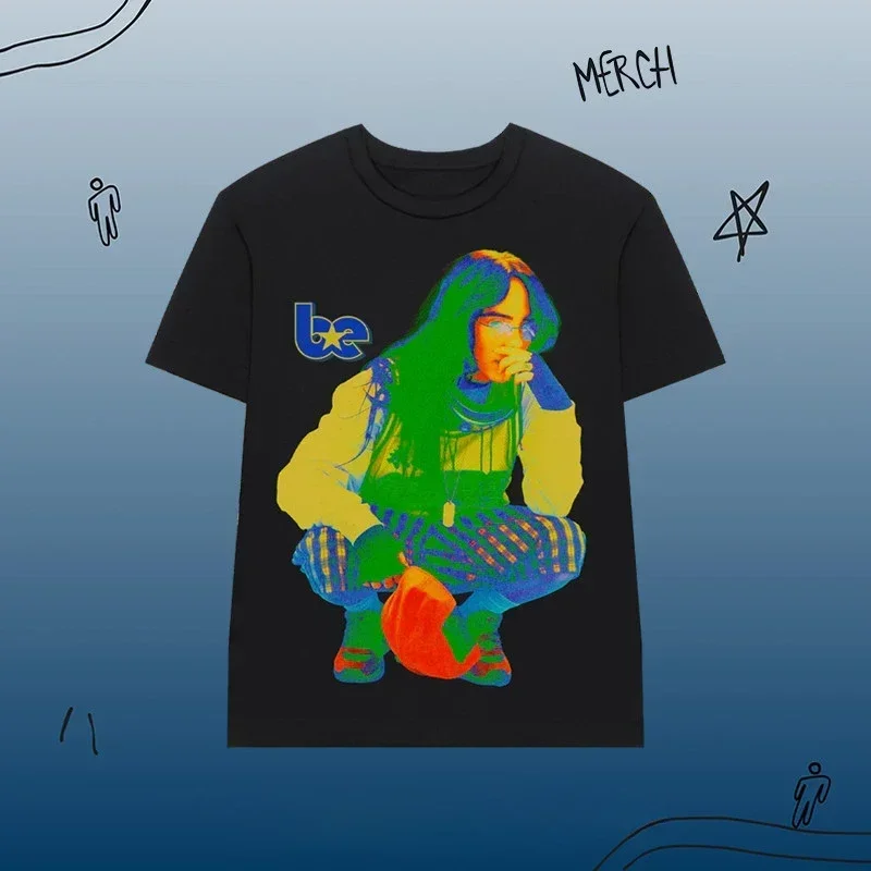 Summer New Men Printed T-Shirt Men Cotton Summer O-Neck Casual Summer Top 100% Cotton Hip Hop Street Tops