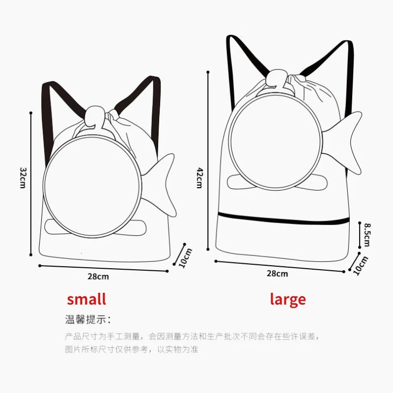 Kids Cartoon Cute Backpack Swimming Bag for Boys Girls Waterproof Dry Wet Clothes Shoes Goggles Storage Swim Accessories 250615