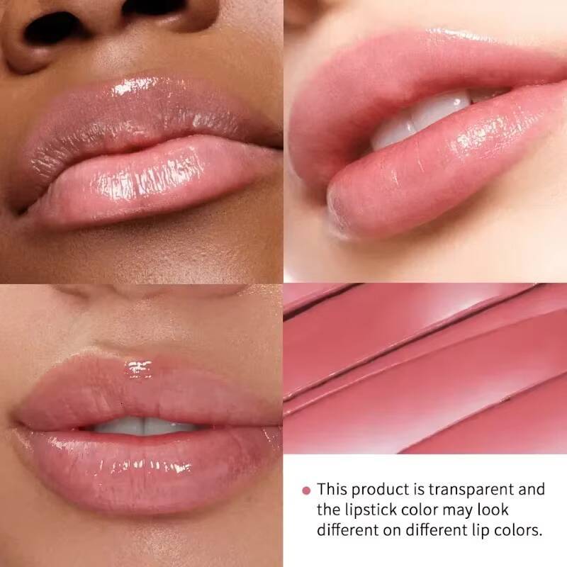 Vitamin E Pink Honey Lipstick Nourishing Moisturizing Tinted Plumping Balm Smooth Enhancing Natural Color Lip Care Makeup happy