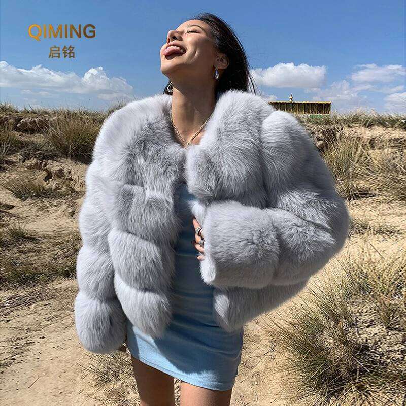 Winter Faux Coat Women Imitation Jacket Thick Warm Ladies Fur Jackets Fashion Fuzzy Plush Coats