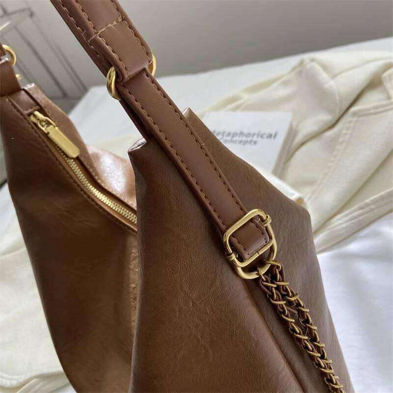 MOODS Dual-Use Shoulder Bags And Backpacks For Women Pure Color Large Capacity Shopper Totes 2023 Winter New Designer Bag
