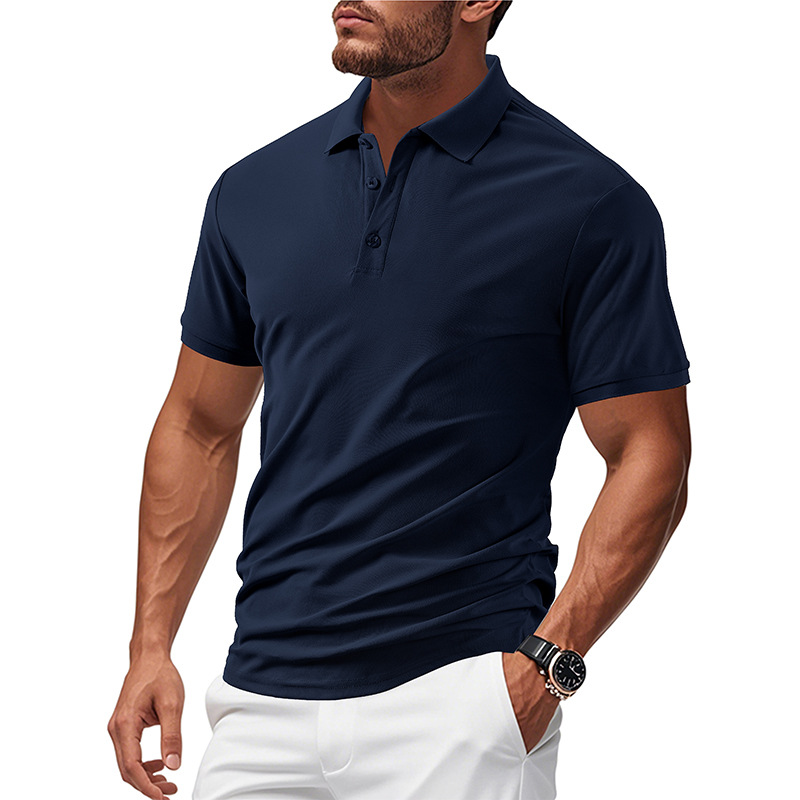 designer polo Men's ClothingTees t shirts Summer simple men's British-style golf short-sleeved breathable POLO shirt European code: S-3XL
