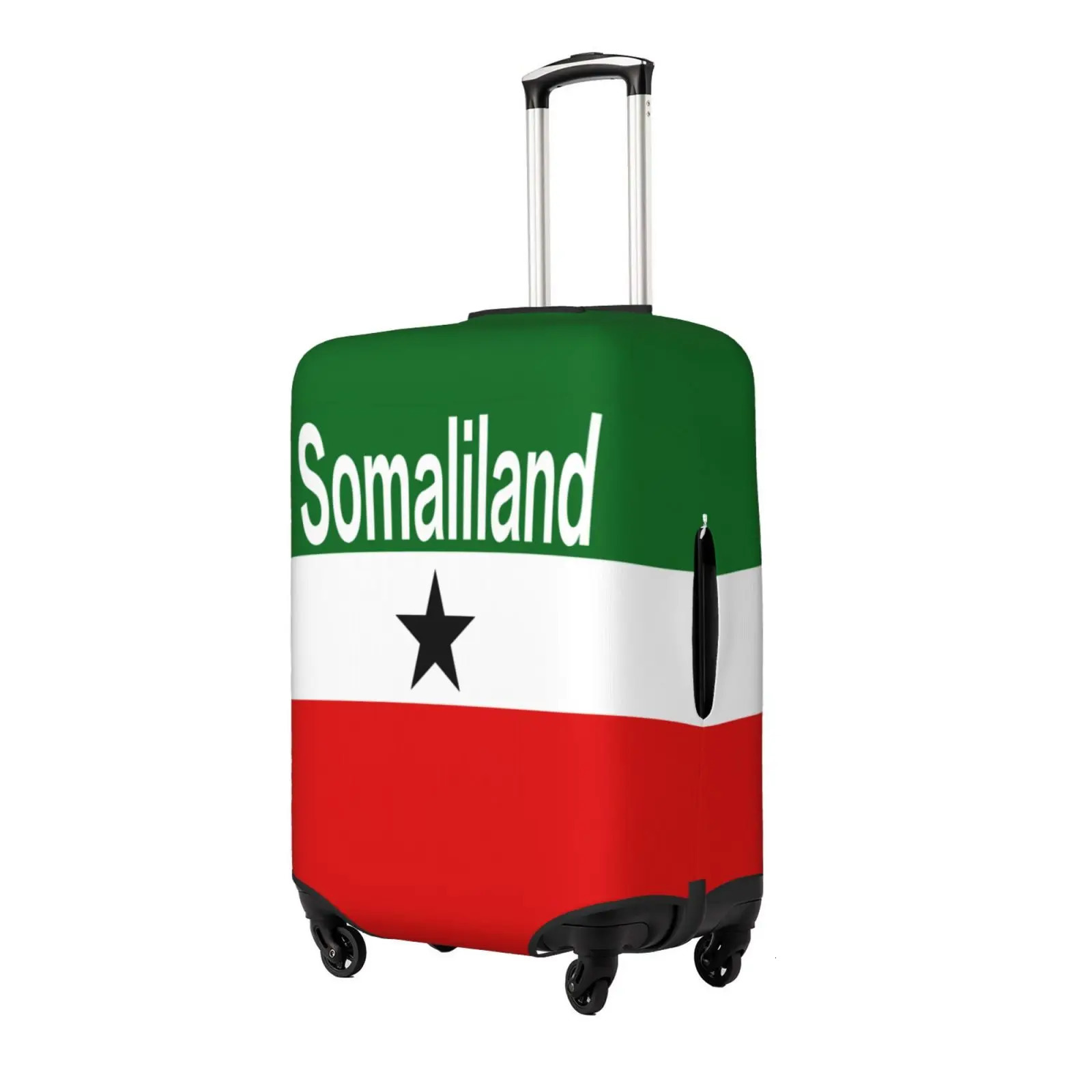 Travel Luggage Cover Elastic Baggage Suitable Flag Of Somaliland Suitcase Dust Accessories 250615