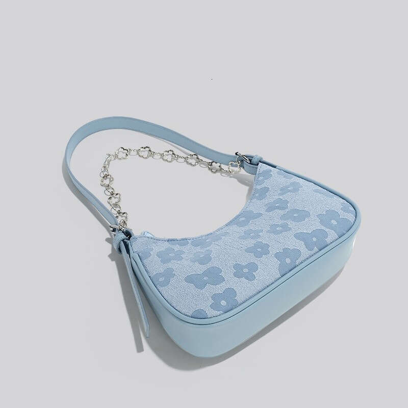 Free shipping designer bag Luxury High end Printed Chain Underarm for Women New Fashion Versatile Jacquard Shoulder Simple Commuter Small Bag Handbags