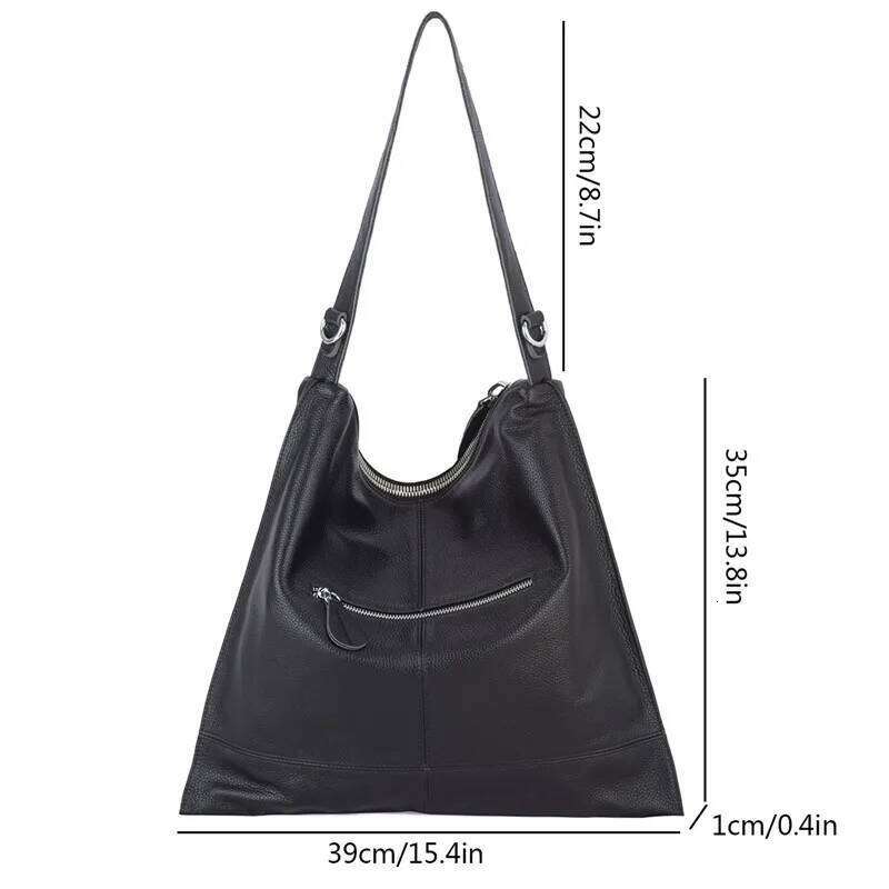 Casual Light Genuine Leather Purses And Handbags For Women Envelope Design Large Soft Cowhide Ladies Shoulder Crossbody Bag