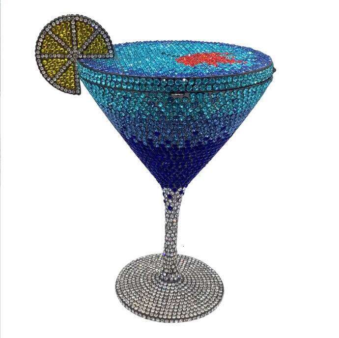 Jewels Martini purse Dia Evening Crystals Bridal Handbag Dinner Clutches jewelry Purses Rhinestone Party Clutch Bags