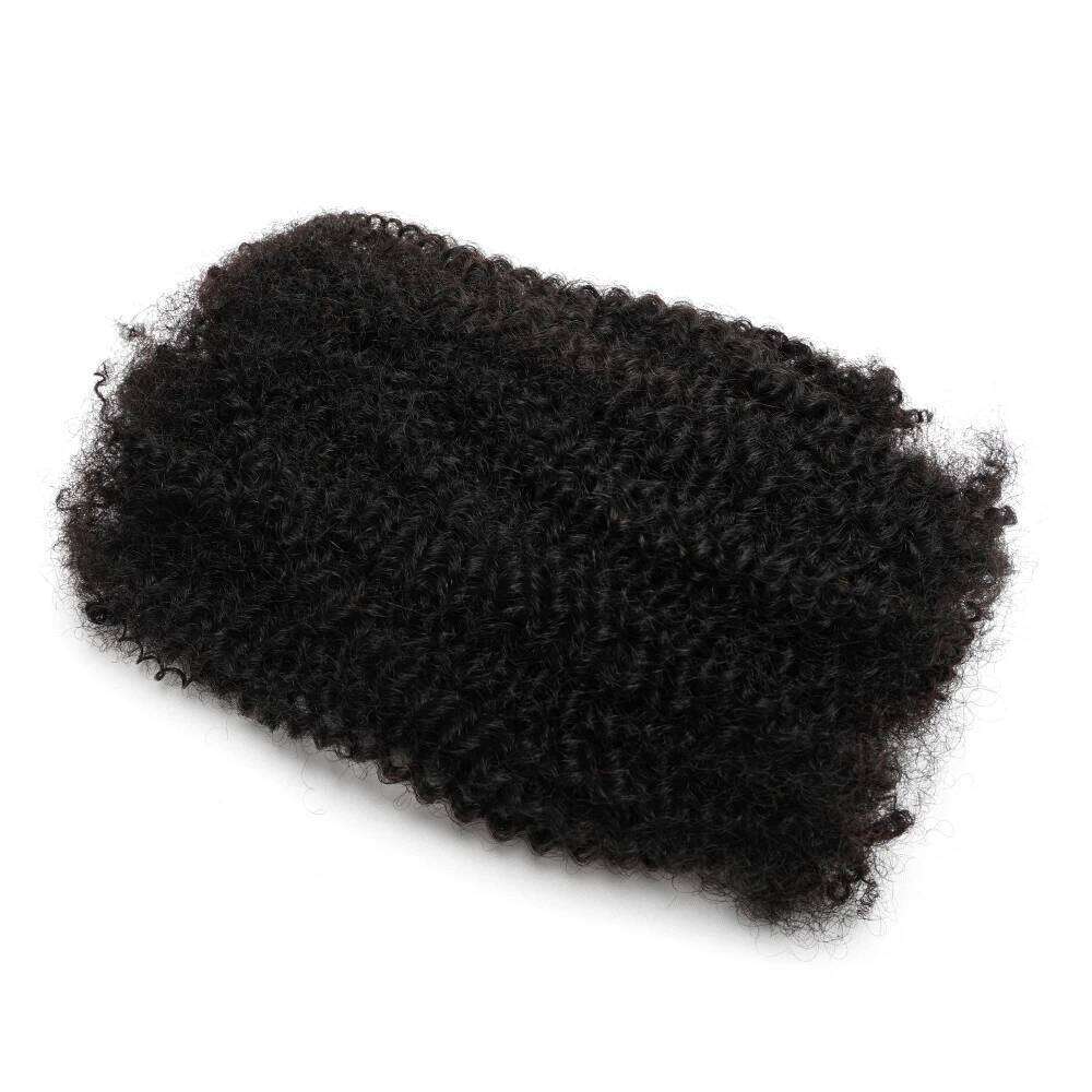 Gemlong 50gram Kinky Curly Wave Human Brazilian Remy Braiding Natural Color Bulk for Braids Hair