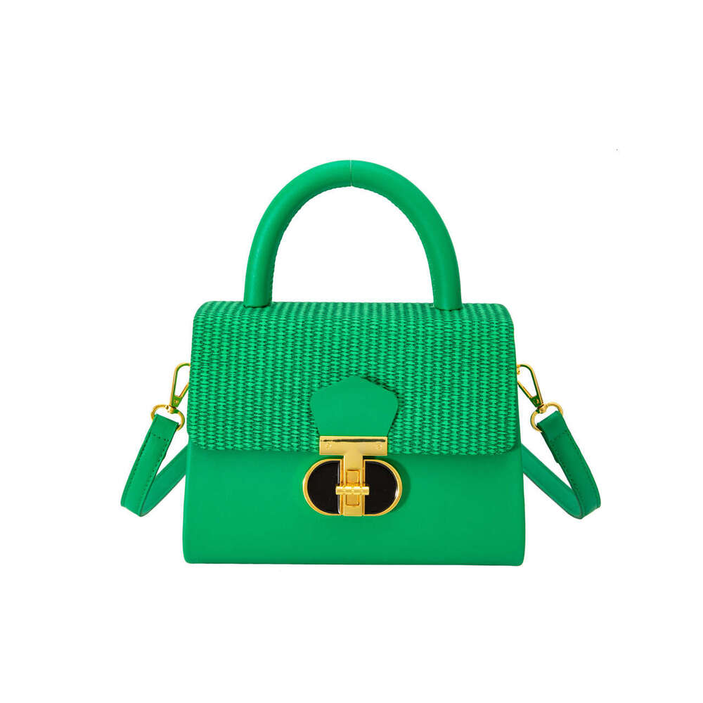 New Women's Niche Design Handbag Trendy Patchwork Shoulder Crossbody Bag