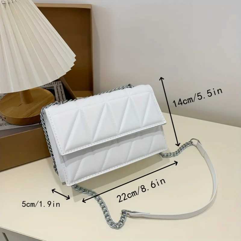 Womens fashion crossbody bag diamond check chain small square bag shoulder bag XJ2520616