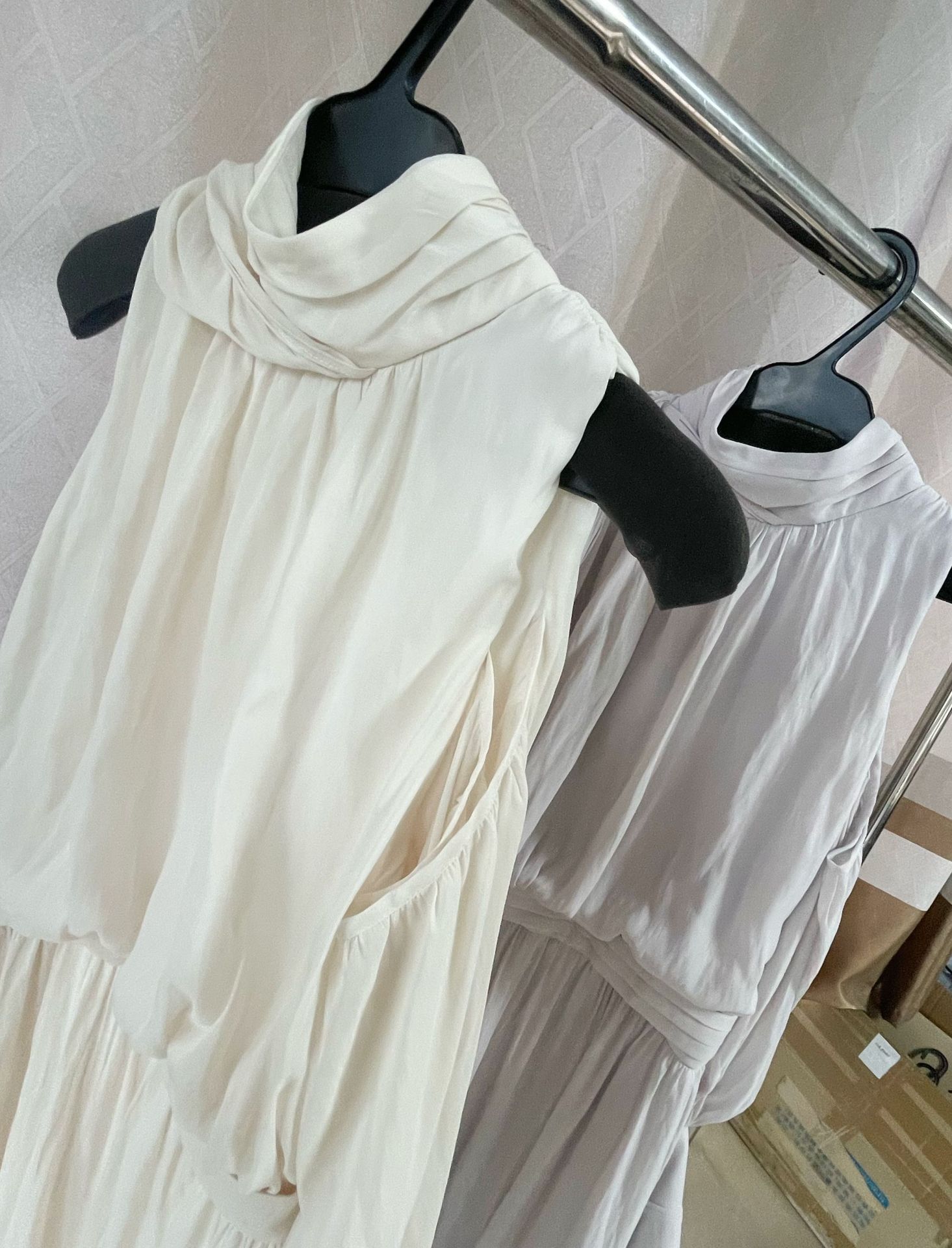 XR172 New style small fresh Japanese style S home off-shoulder puff sleeve waist