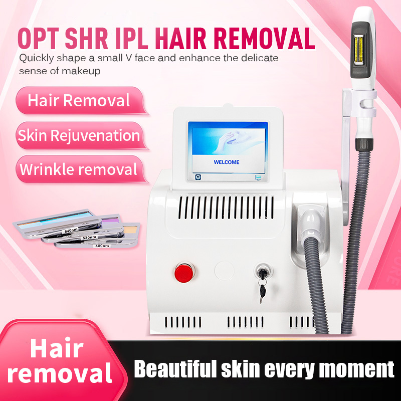 Professional IPL OPT Epilator Laser Painless Hair Removal Machine E Light Skin Whitening Fast Depilation Permanent Device