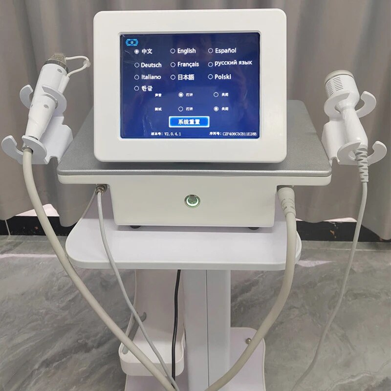 Gold Radio Frequency Micro-needle Instrument Deep Repair Skin Firming Anti-Wrinkle Equipment High-End Beauty Salon