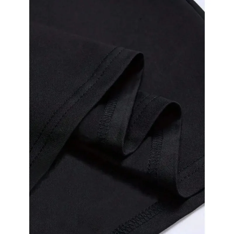 PLK Summer Tops T-shirts for Men New in Tops and T-shirts Cotton Men's Clothing Y2k Oversized GYM Graphic Sexmachine Vintage