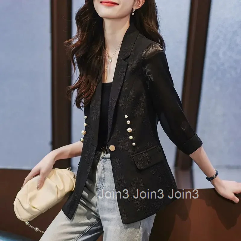 Crop Blazer Woman Splicing Outerwears Korean Style Jacket Trend 2025 Casual Bring Simple Cheap Stylish Short Coats for Women