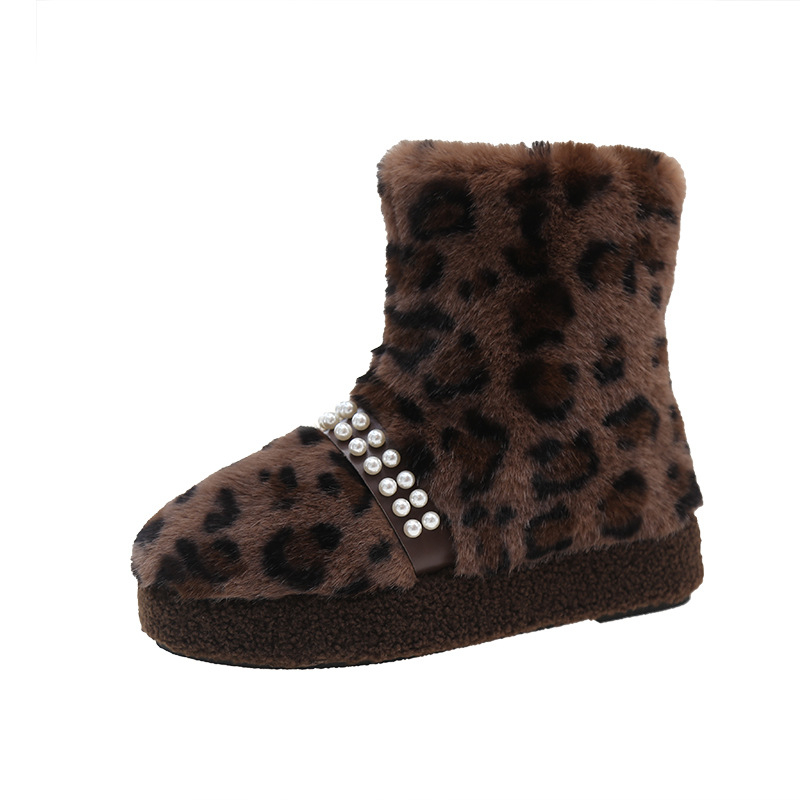 hot Free shipping designer Boots for woman cotton shoes Y2K keep warm Fashion Boots vintage white snow boots