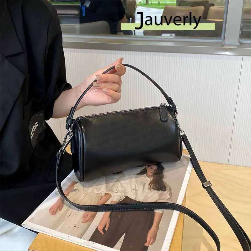 French Full-Grain Calfskin Mini Handbag Designer Ladies Leather Shoulder Strap Messenger Underarm Barrel Cross Wallet2025