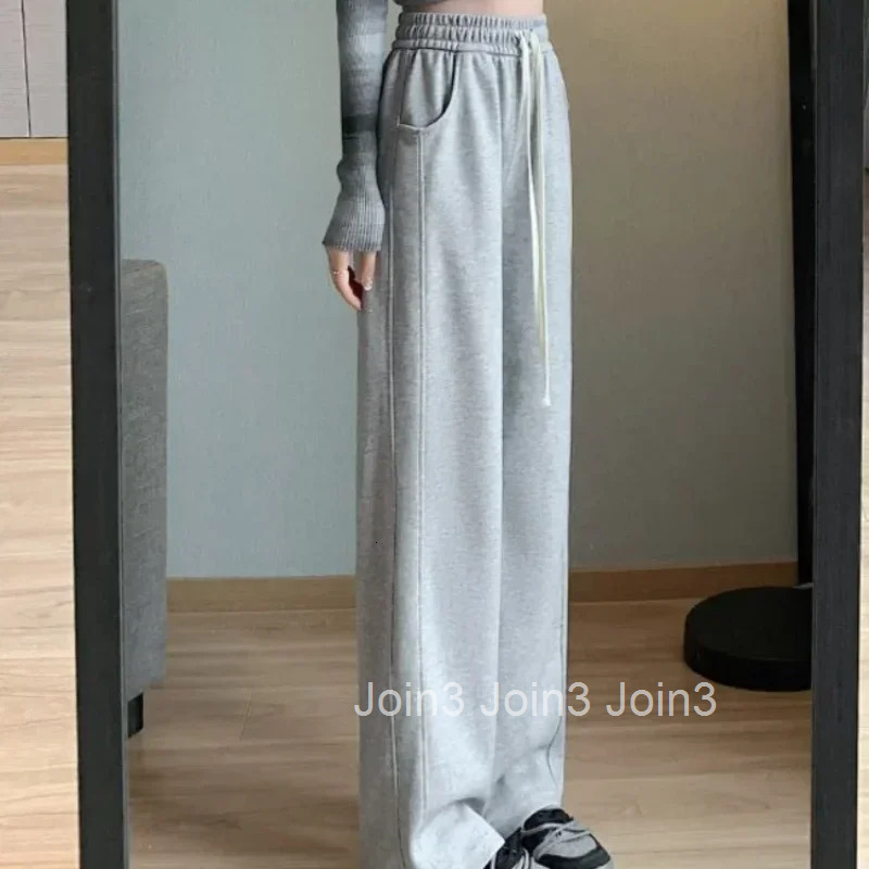 Long Spring Autumn Woman Trousers With Pockets Harajuku Casual All Medium Chic and Elegant Pants for Women Original 90s Classic