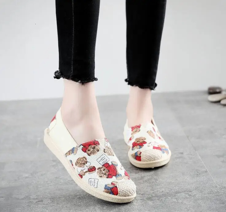 womens casual canvas shoes female student fisherman flat shoes old Beijing cloth shoes 250613