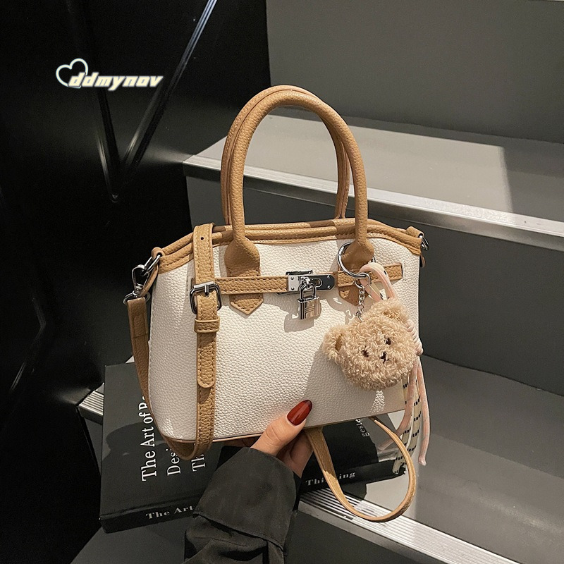 Summer Versatile Lychee Pattern Handbag for Women 2025 New Niche Trend High-end Commuter Shoulder Crossbody Bag ddmynov ddmynov