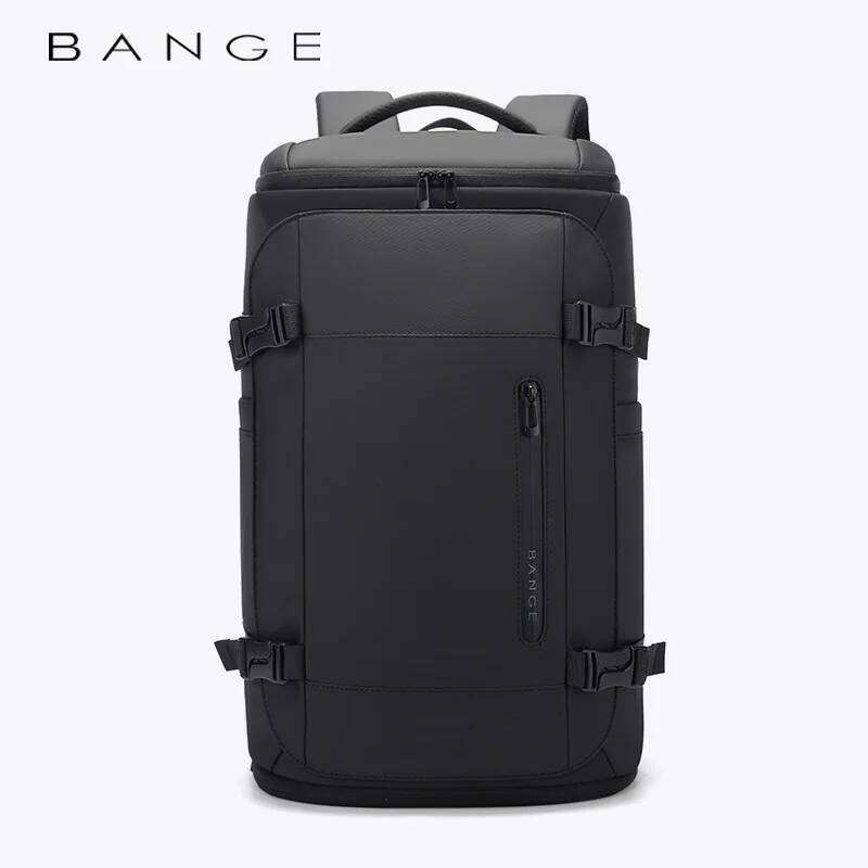 Bange New Men's Travel Waterproof Large Capacity Hiking And Camping Backpack, Carrying Backpack With Shoe Compartment
