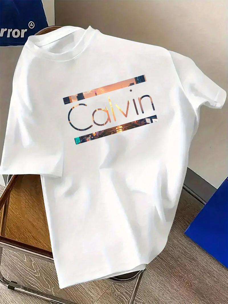 Men's T Shirts T-Shirt Men Women Short Sleeve Cotton Tees Luxury Brand Stylish Sexy Minimalist Tops Women's Clothing