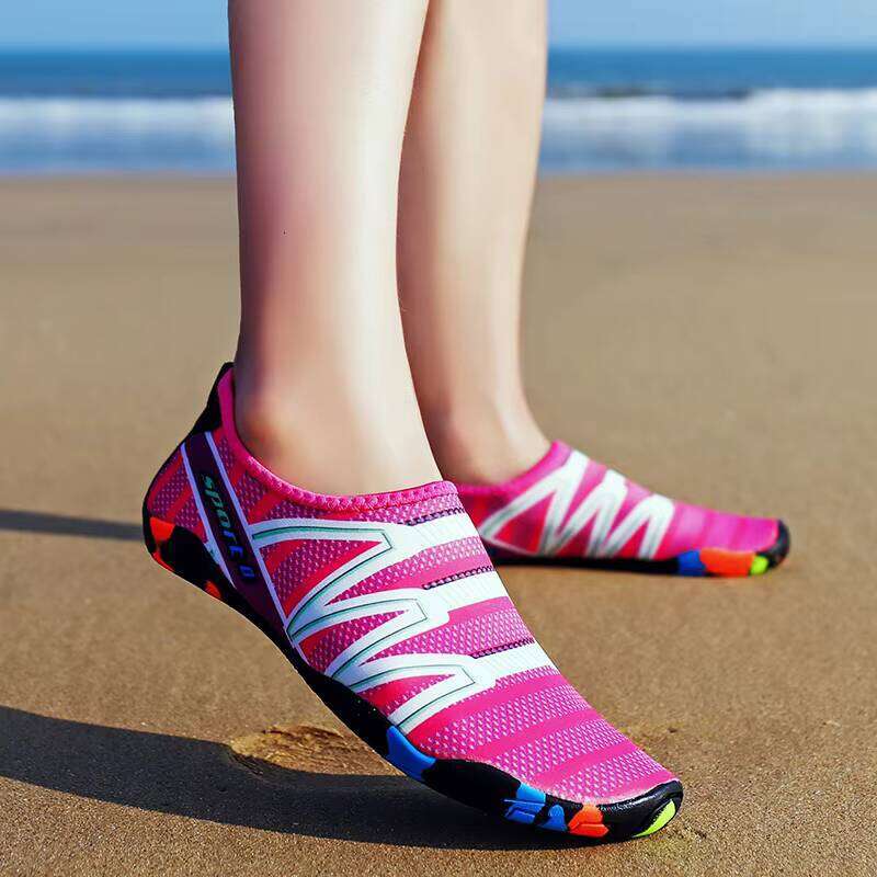 Outdoor Anti Slip Barefoot Water Shoes Women's and Men's Lightweight Quick-Dry Aqua Beach Wading Sandals