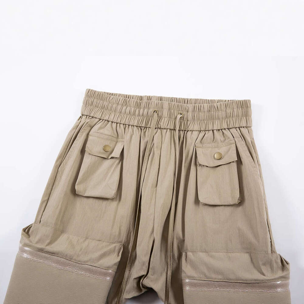 25FW High Street Hip-Hop Men's INS Functional Multi-Pocket Casual Shorts