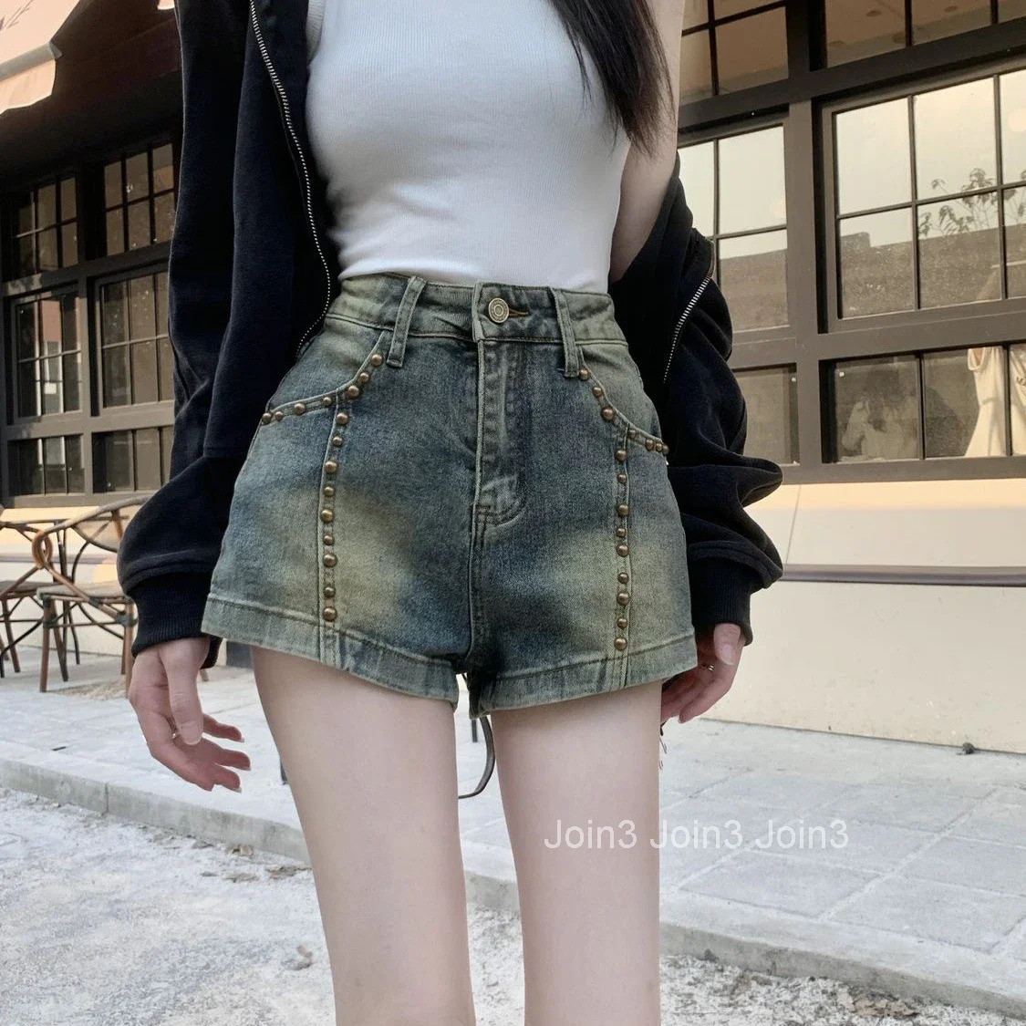 Wide Female Short Jeans Pants Summer Womens Denim Shorts Tie Dye Fashion Clothing 2025 Aesthetic Streetwear Korean Style Luxury