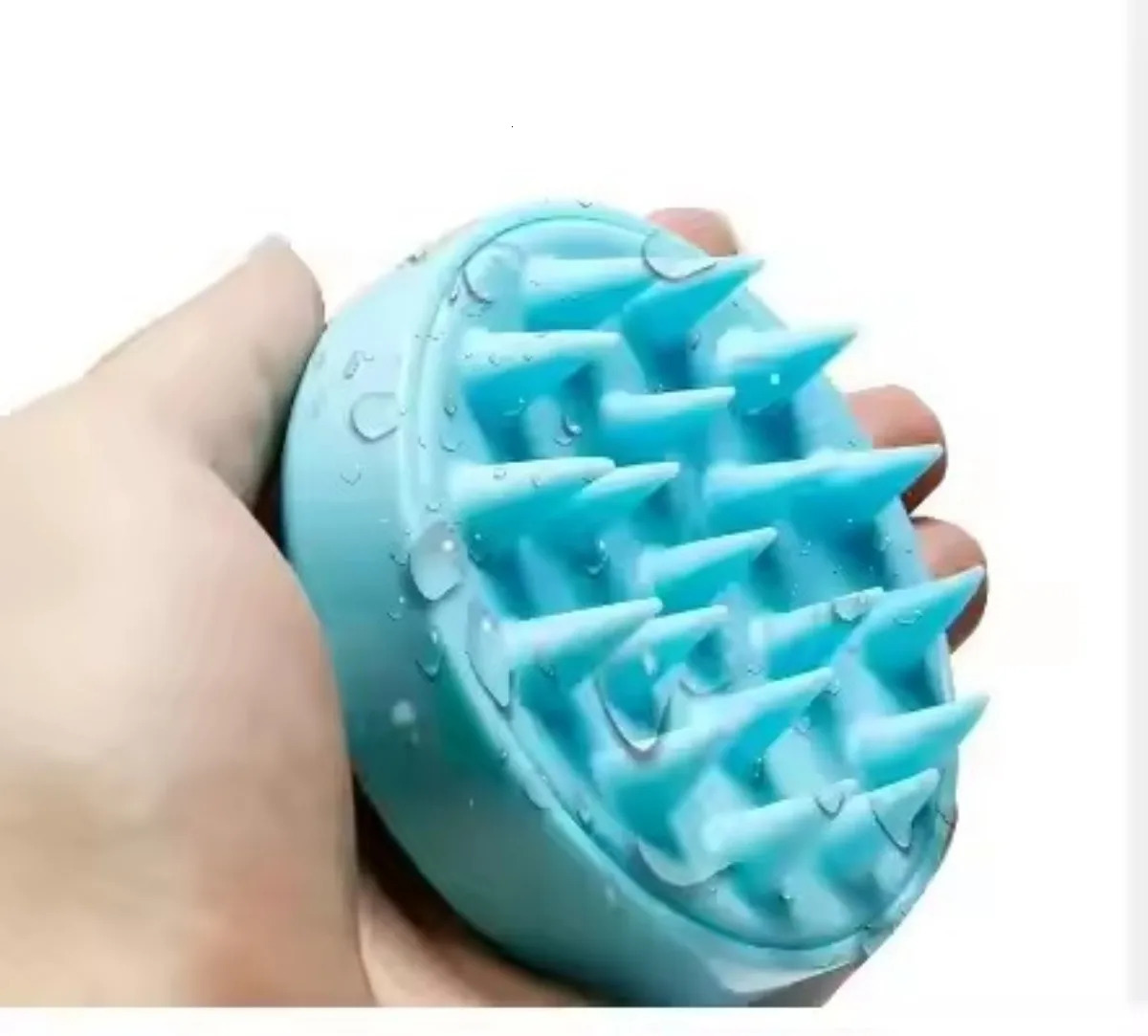 Head Cleansing and Massage Wet Dry Scalp Brush Soft Cushioned Airbag Noninvasive Deep Conditioning 250605