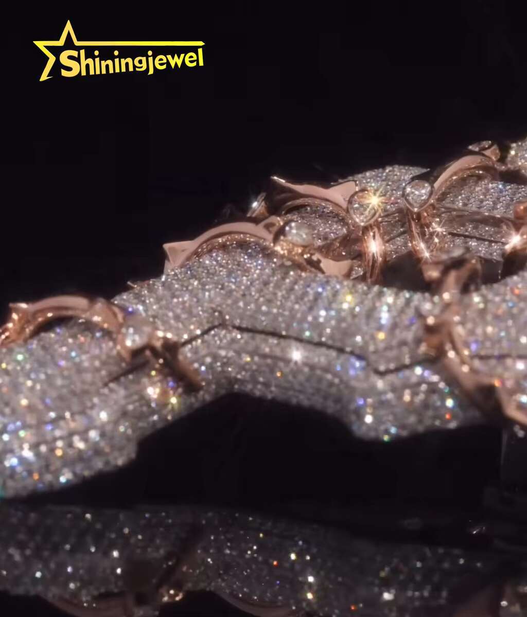 Personalized Men Charms 925 Silver Iced Out Hiphop Letter Pendant Fit Cuban Link Chain Moissanite Diamond Initial Letter Pendant