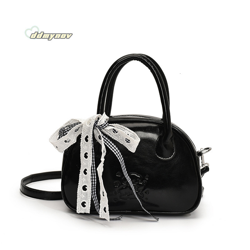 Korean Style INS Solid Color Cute Handheld Shell for Women 2025 Spring Fashion Versatile Commuter Shoulder Crossbody Bag ddmynov ddmynov