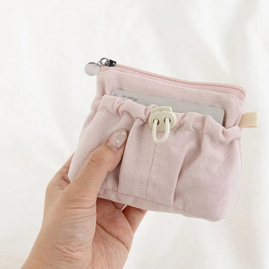 Drawstring Coin Purse Wallet Gift Pouch Storage Bag Cute Women Travel Organizer Lipstick Makeup Bag 250614