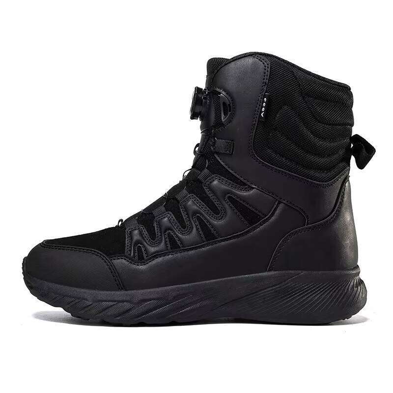 High Quality Outdoor Training Shoes Men's Tactical Anti-Slippery Hiking Boots
