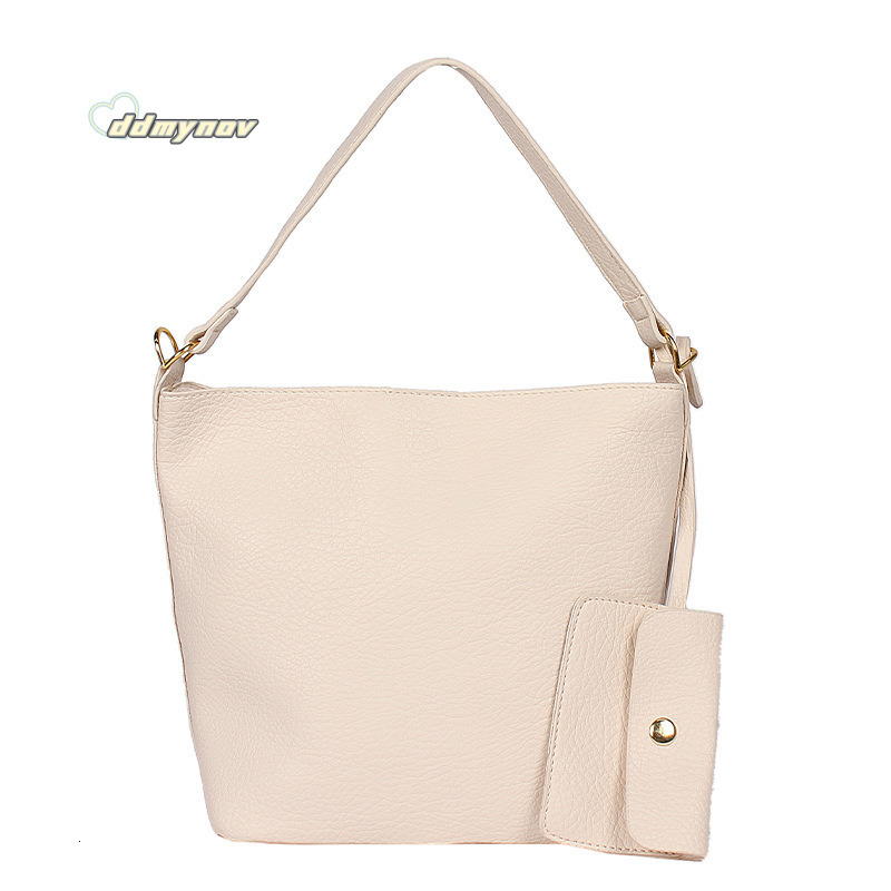 French Style Textured Bucket for Women 2025 Summer New Elegant Casual Versatile Commuter Shoulder Crossbody Bag ddmynov ddmynov ddmynov